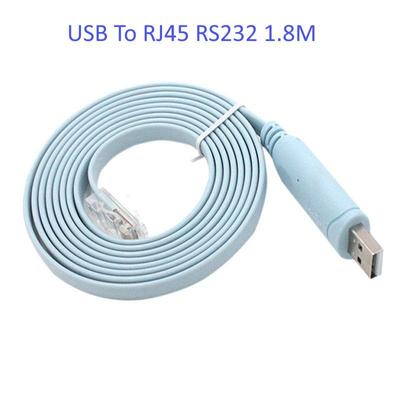 USB RJ45 Adaptör Kablosu USB RS232 Seri RJ45 CAT5 Konsol Adaptör Kablosu Kablosu Cisco H3C Huawei Yönlendiriciler