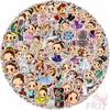 100Pcs/Set Ballet Girl Mini Diary Manual Stickers DIY Scrapbooks Album Decor Decals Stickers