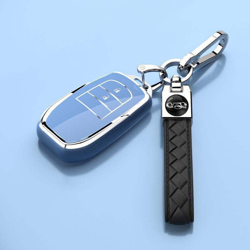 Luxury Full-Wrap Key Cover for 12-21 Toyota Highlander - Stylish & Durable Protection for Men & Women