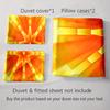 Bright, Geometric, Radiant. Bedding Duvet Cover Sets Duvet Covers Pillowcases Gifts (1 * Duvet Cover 2 * Pillowcases, Without Duvet Insert)