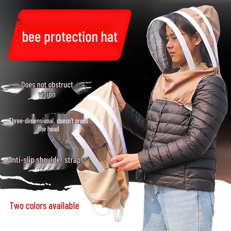 

3D Protective Beekeeping Hat with Thickened, Breathable High-Definition Veil and Anti-Insect Features