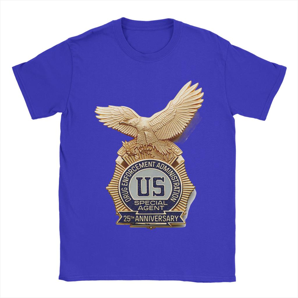 DEA US Federal Interdiction Agency Cotton TShirt For Mens Summer  Streetwear T Shirts ONeck Harajuku Tees Oversized Clothes