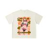 260 GSM Double Yarn 32 Count 100% Cotton One Piece V40 Nami Waifu Print Unisex Heavy Cotton T Shirt