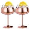 Wide Mouth Goblet 450ml Wine Cup Durable Champagne Glass  Bar