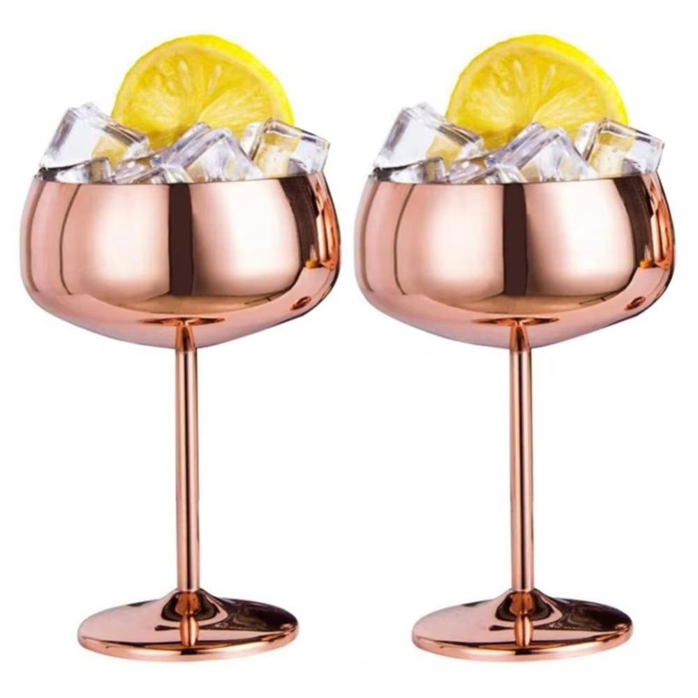 Wide Mouth Goblet 450ml Wine Cup Durable Champagne Glass Bar