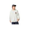 Li Ning Basketball Series Letter Print Hooded Soft Breathable Versatile Loose Sweatshirt Men sweatshirt AWDVH93-1