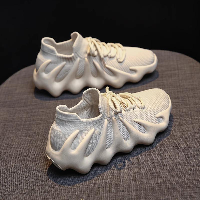 Putian kokosové boty 450 pánské boty léto prodyšné vulkanická chobotnice pár létající síťované boty dámské sportovní ponožkové boty