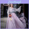 New Ancient Costume Hanfu With Floral Embroidery For Daily Wear And Dance Practice