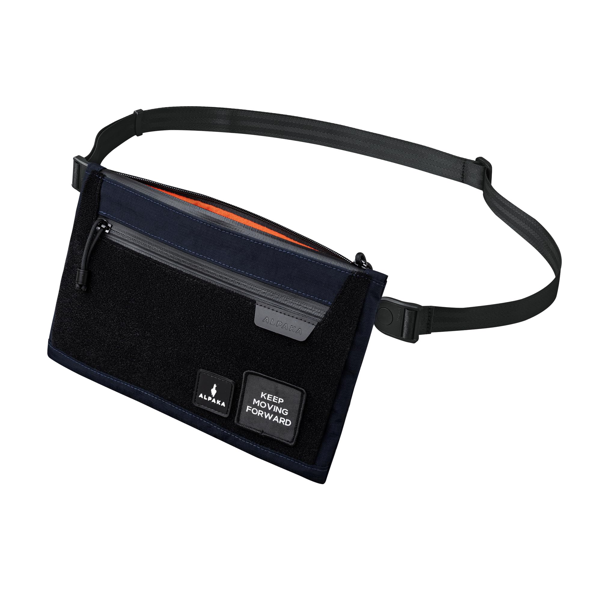 

ALPAKA ZIP POUCH MAX V2 - JAPAN EDITION Shoulder Bag, Sling Bag, Handbag, Large Wallet, Organizer, Detachable Strap, Decorative Felt Pad,