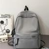Schoolbag Simple Student Schoolbag Junior High School Girls High School Students Boys Lightweight Letter Backpack Custom Backpack Women