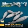 Spallach 120mm Mortar Shells Resin Kit SPU16735 1/35 10-Piece (Military)
