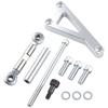 Polished Finish Alternator Bracket Kit Adjustable Design Adjustable Bracket Kit  Engine Replacement