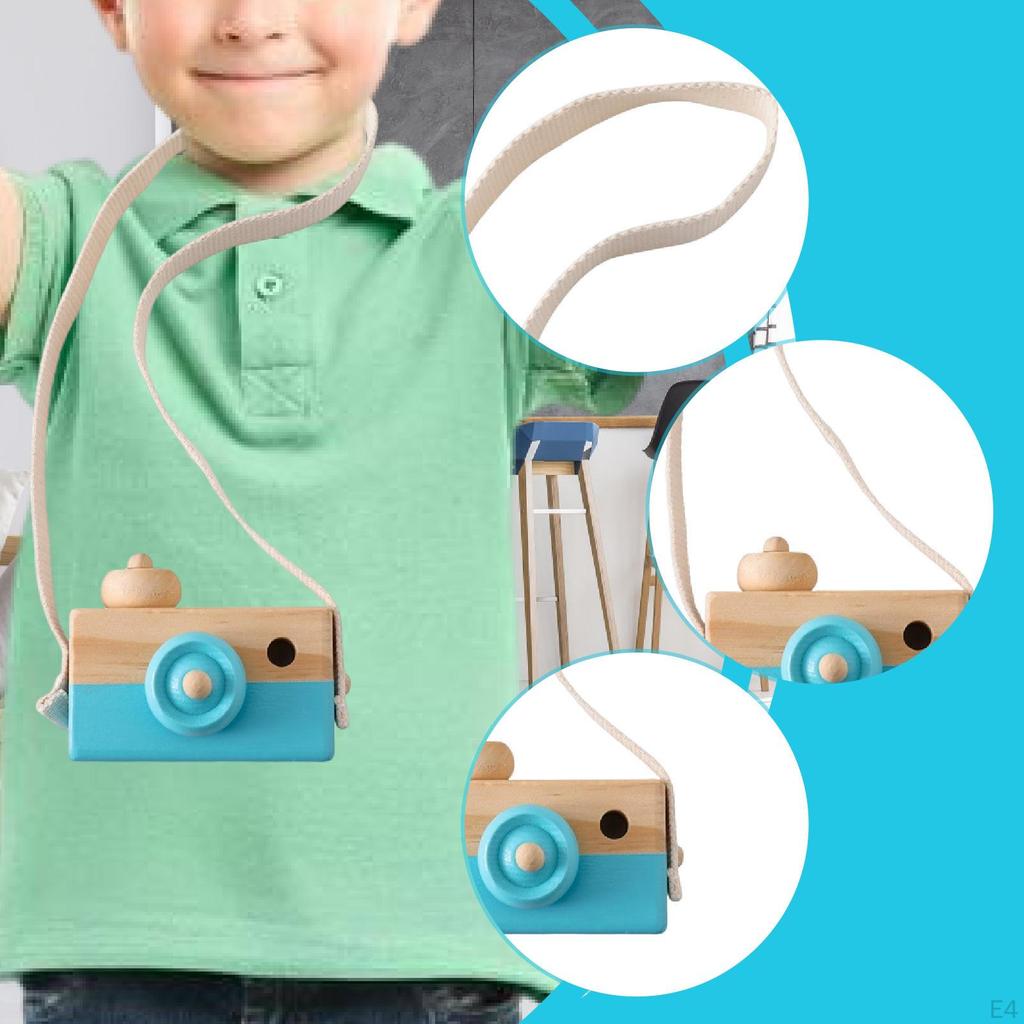 Mini-Kamera-Spielzeug-Ornament Premium Raum-Hängedekoration Geschenk mit Trageband Einzigartige Dekorations-Foto-Requisiten