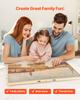 VEVOR 2000 Piece Rotating Puzzle Board with 5 Drawers and Cover 40x29 in Portable Wooden Table Jigsaw Puzzle  for Adults