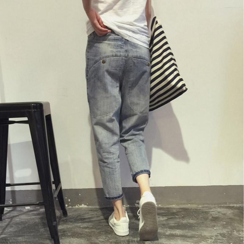 Spring and Autumn Women's Breathable Fashion Jeans Slim Stretch Trousers Women's Clothing