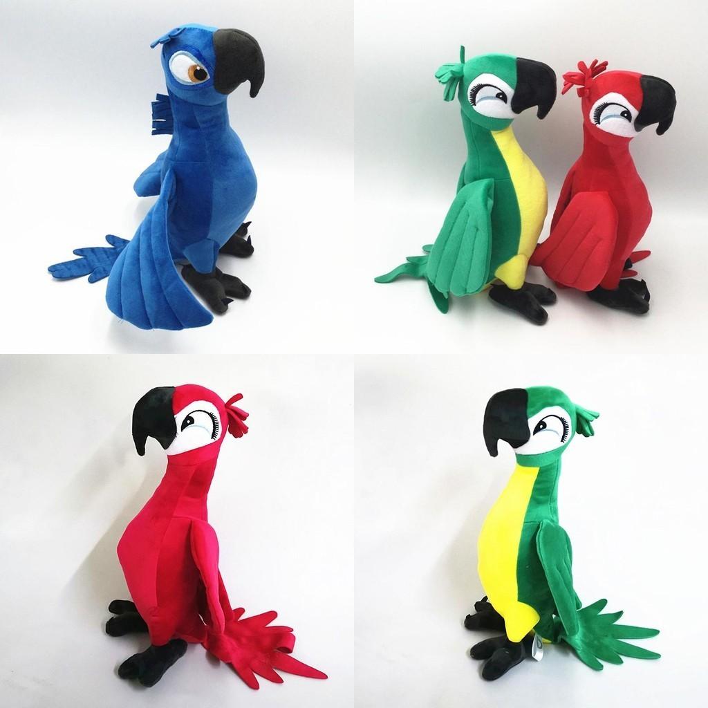 Adorable 30cm Rio Movie Plush Toy Parrot Bird Stuffed Animal Doll Perfect For Kids