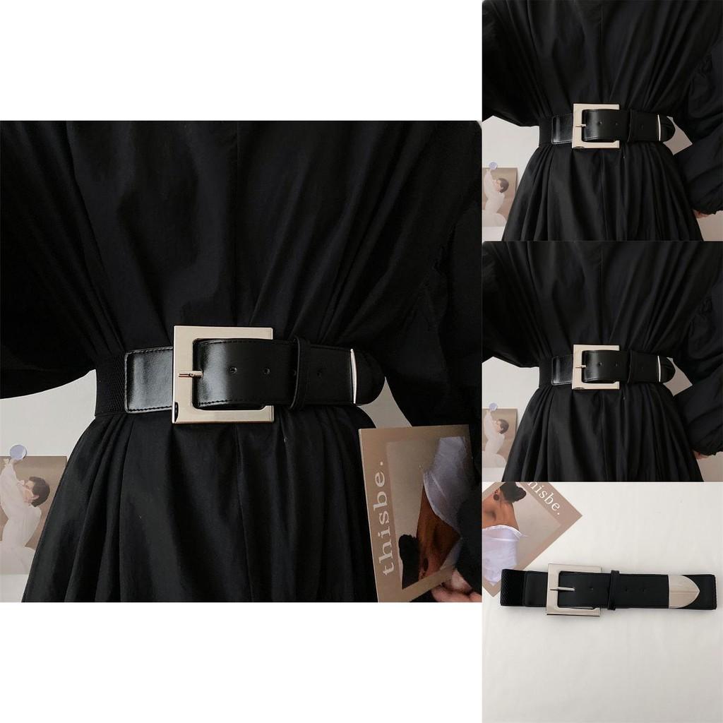 Pu Modern Black Womens Waist Belt For Summer Fashion Ideal For Dresses And Blouses