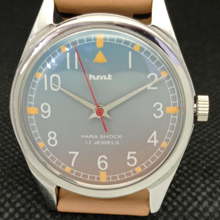 USED HMT WINDING INDIAN MENS MECHANICAL WATCH a318251-1 Sku610c-a318251