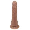 Simulated penis, artificial phallus toy, irregularly shaped soft flesh female sex accessory