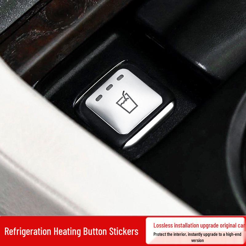Compatible Mercedes Refrigeration/Heating Button Sticker for GLE400, GLS500, ML400, GL350