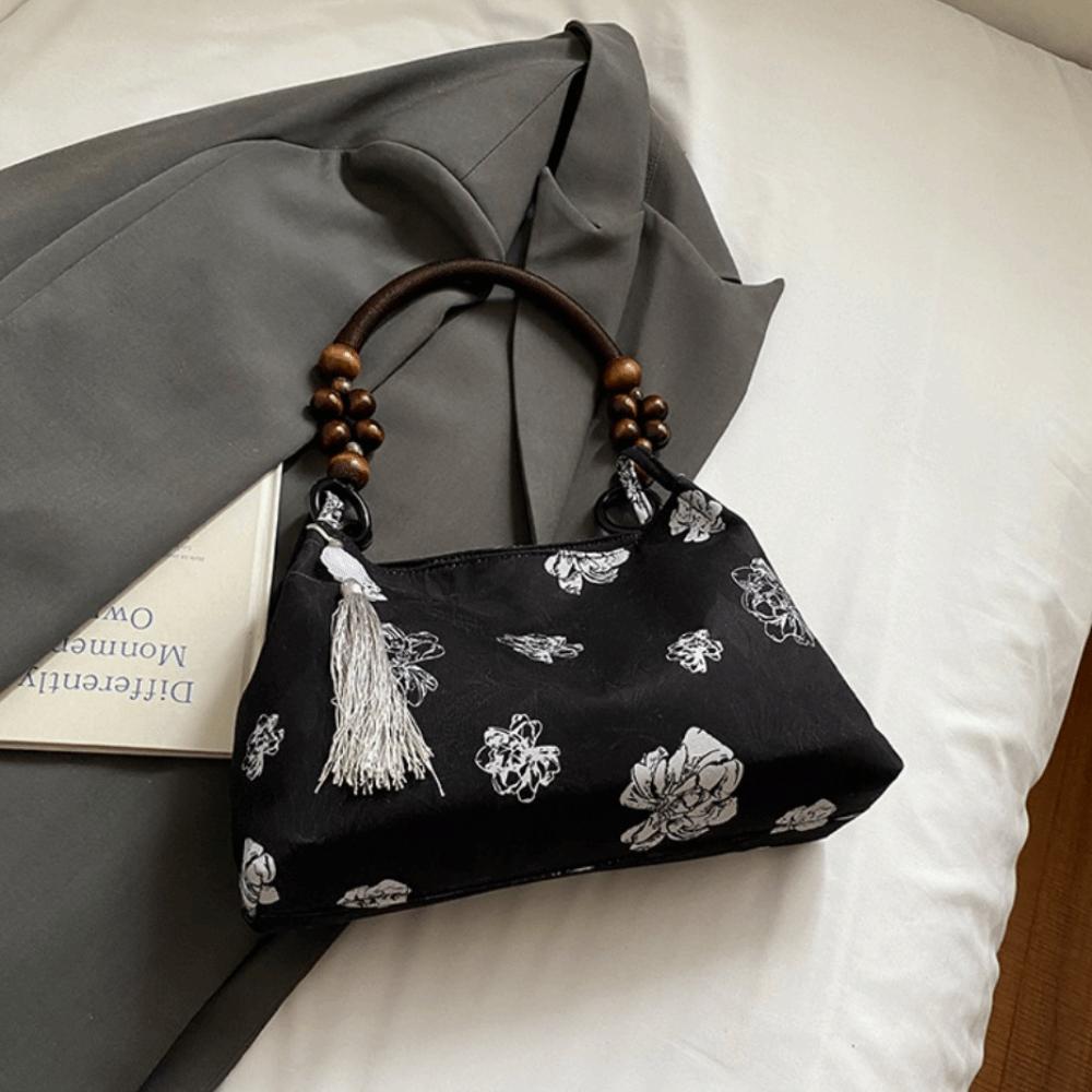 Armpit Bag New Chinese Style Handbag Embroidered Cheongsam Shoulder Bag  Party