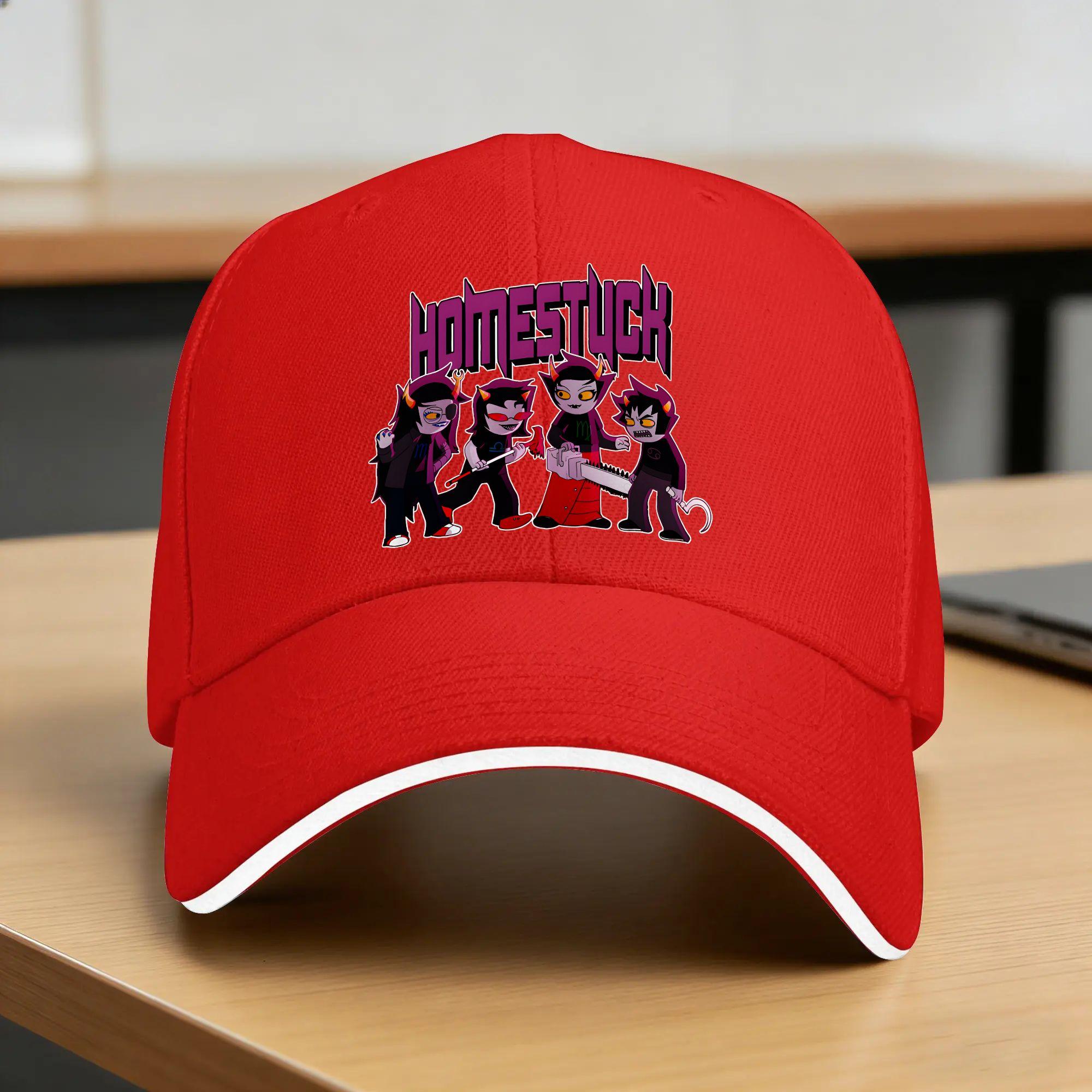 Homestuck Dave strider Casual Baseball Cap Hiking Fishing Trucker Hat Summer Sun Visor Baseball Caps One Size