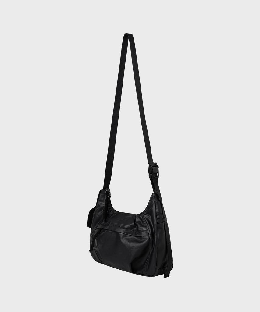 Nonblank Coated Shoulder Bag_Black