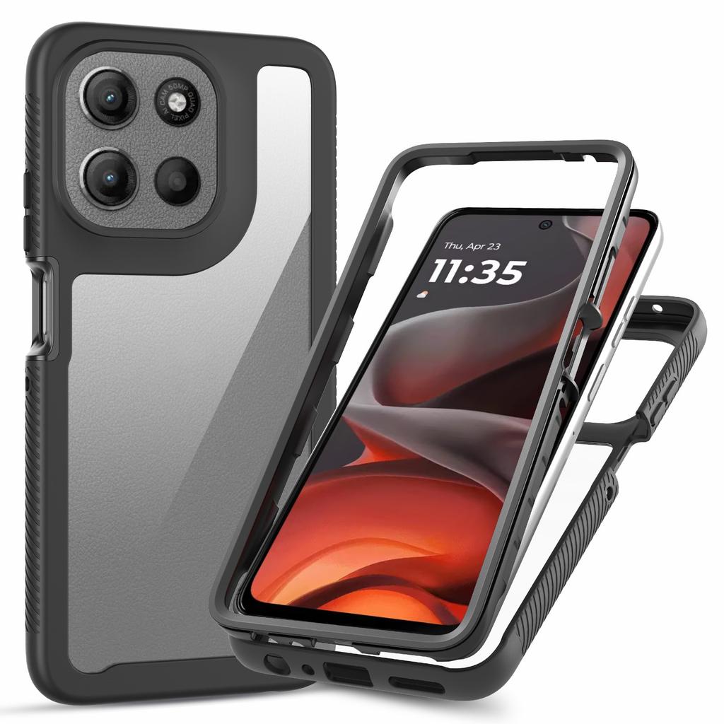 For Motorola Moto G56 5G Case Anti Drop 2 In 1 PC+TPU Phone Cover