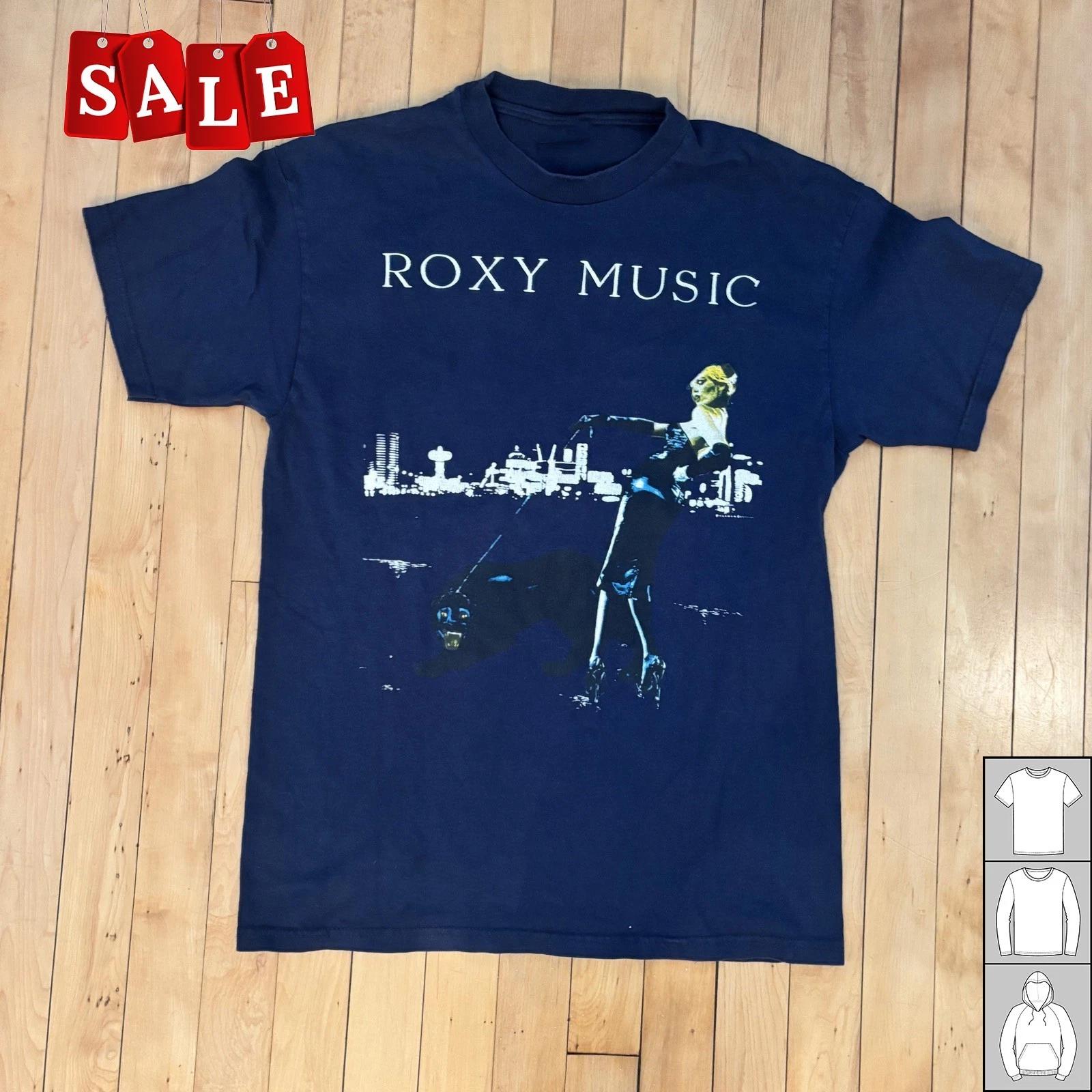 New RARE Vintage 90s Roxy Music Gift For Fans Unisex S-5XL Shirt MD583 L