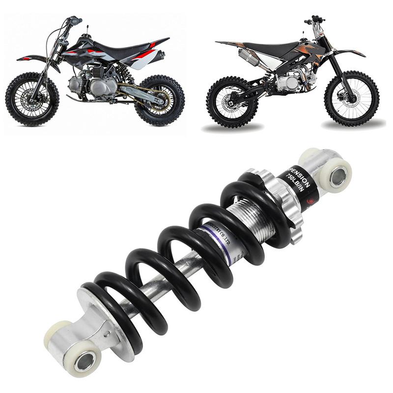 Suspension Rear Shock Absorber 750lb Load 160mm for Mini Pocket Bikes Dirt Bikes ATVs Gas and Electric Scooters Replacement