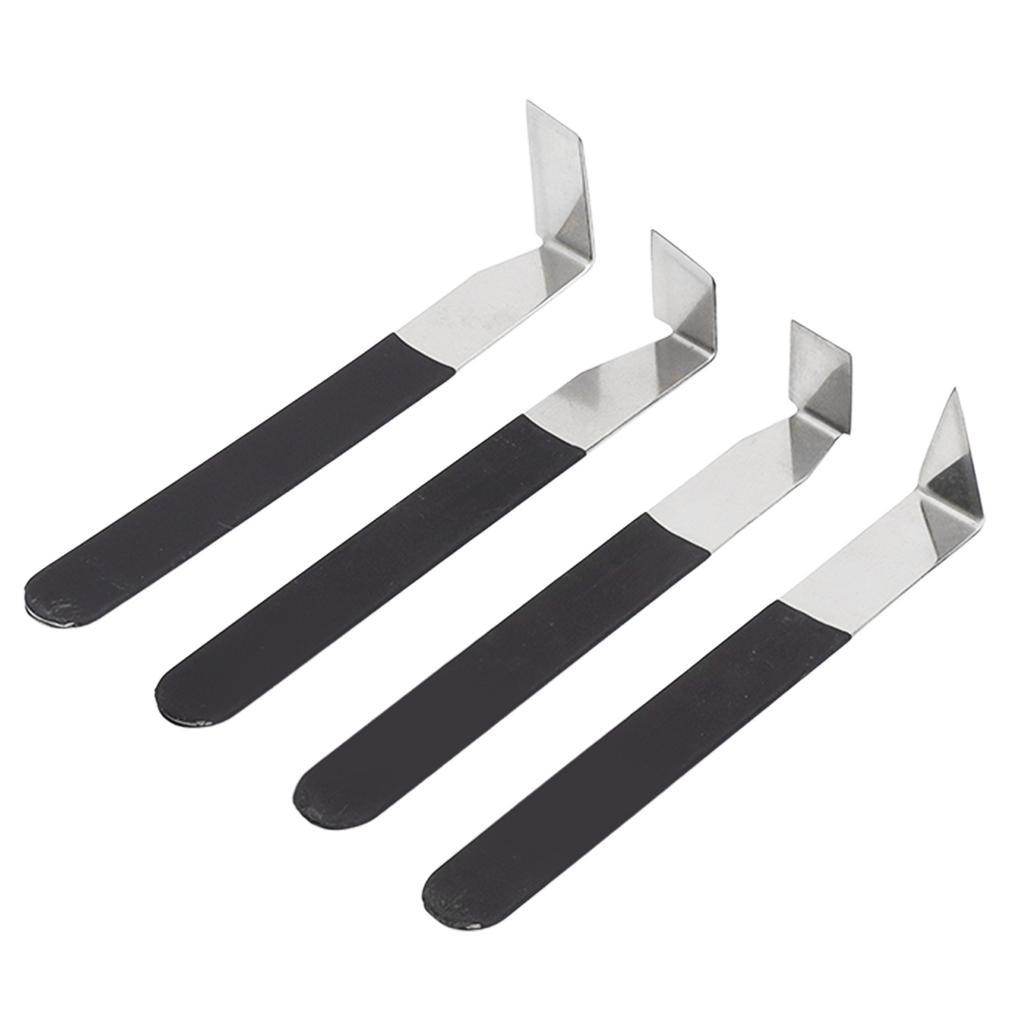 8 Pcs Set Clay Carving Knife Stainless Steel Rounded Blade Comfortable Rubber Sleeve Handle Sculpting Pottery Tools