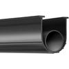 Guarnizioni per Porta da Garage Gomma Inferiore, Combinazione Forma a U + O-ring Guarnizione Meteo Inferiore per Porta da Garage, Guarnizione per Porta da Garage Impermeabile 20 piedi, Estremità a T da 5/16 pollici