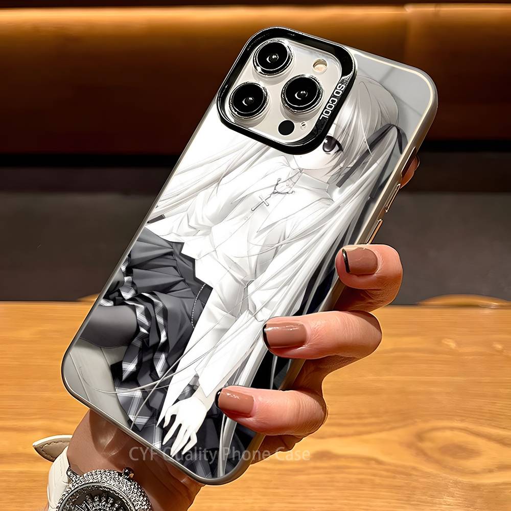 Anime Y-Yosuga no S-Sora Phone Case For Apple 11 12 13 14 15 16Pro Max Plus Protect Plating Phone Cover
