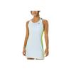 Asics Court Graphic Dress Casual Round Neck Short Sleeveless Dress Women Dresses Light-Blue 2042A260-410