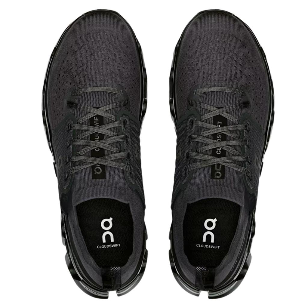 On Cloudswift 4 Black Size 27cm Men's Sneakers, Eclipse,