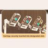 9Pcs Wall Mounted Jewelry Storage Rack Jewelry Display Stand  for Bangles, Bracelets and Rings