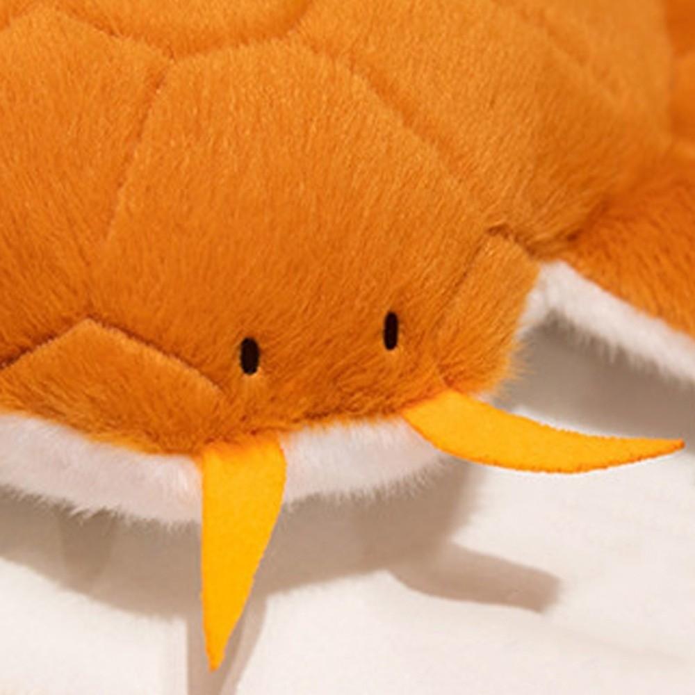 Simulation Crab Plush Toy Fluffy Sea Animal Doll Sleeping Pillow Crab Plush Doll  Christmas Toy
