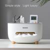 Tissue Storage Box Napkin Holder Multifunctional Sundries Storage Ontainer Living Room Stationery Organizer Box for Home Office