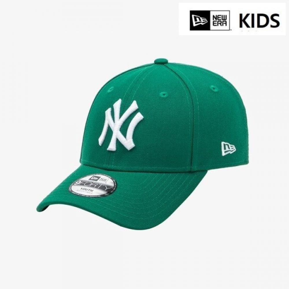 New Era New York Yankees Basic Ballcap Kelly Green YOUTH (ages 6-12)