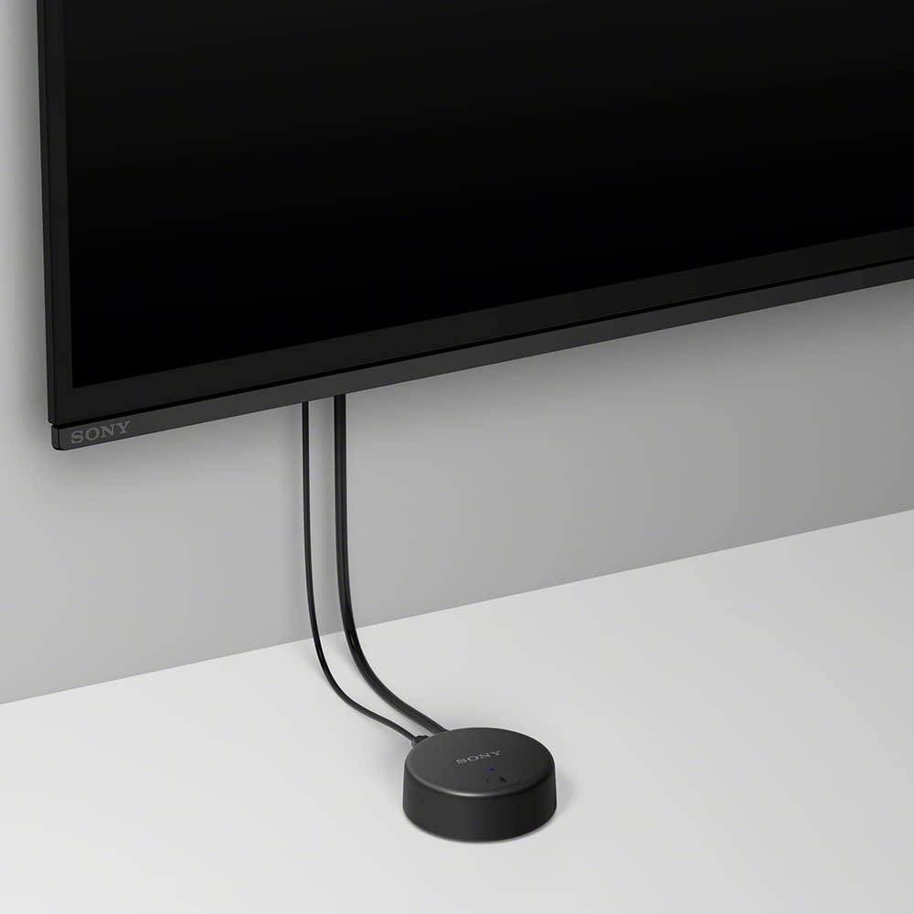 Sony Nadajnik bezprzewodowy WLA-NS7 Nadajnik Bluetooth Dźwięk stereofoniczny 360 stopni kompatybilny ze słuchawkami i BRAVIA XR WLA-NS7 BC Czarny