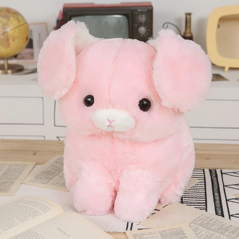 

43/52 см милый плюшевый кролик с длинными ушами, мягкая тканевая игрушка в виде кролика, пасхальный подарок, декоративная игрушка для умиротворения детей, детский подарок 52CM розовый
