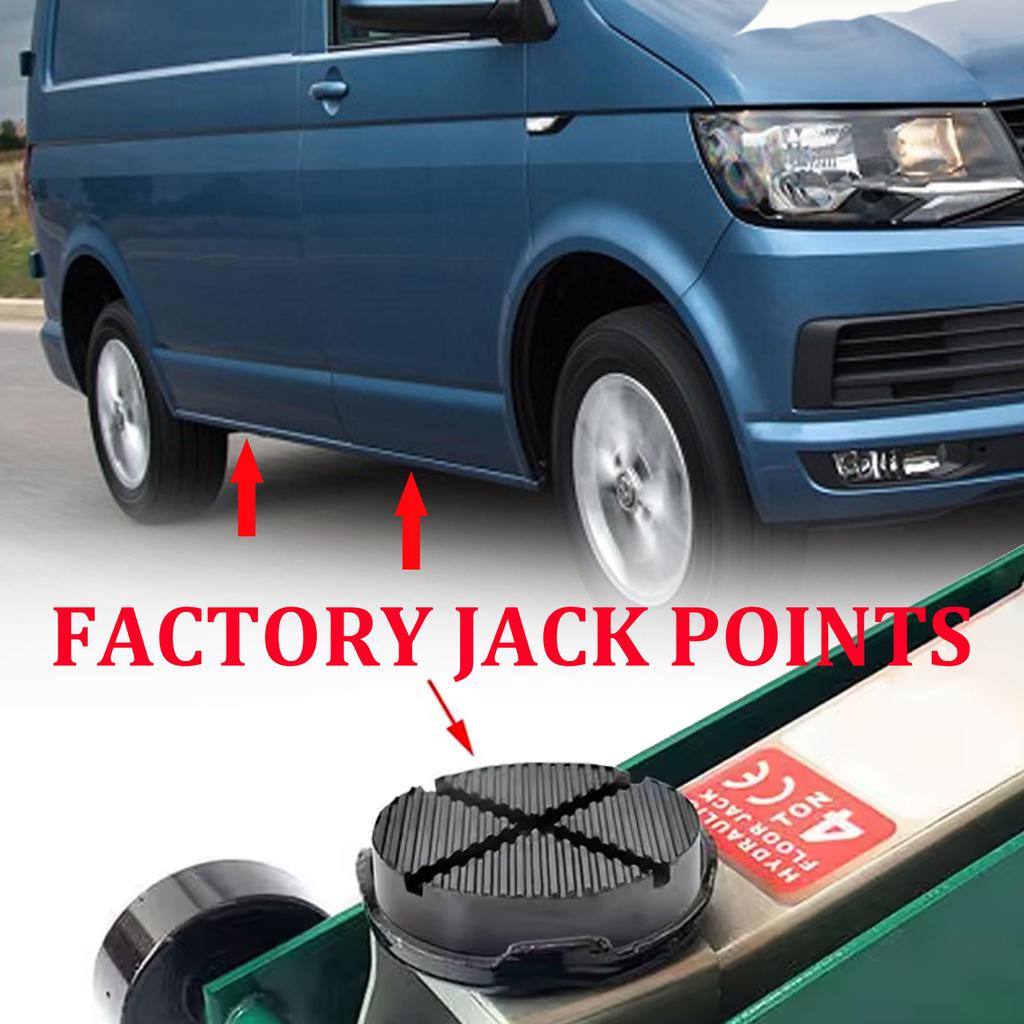 Rubbers Pads Heavy Duty Auto SUV Van Pickup Slotted Lift Jacks Pads For Honda Nissan BMW Skoda Ford Toyota VW Opel KIA Citroen