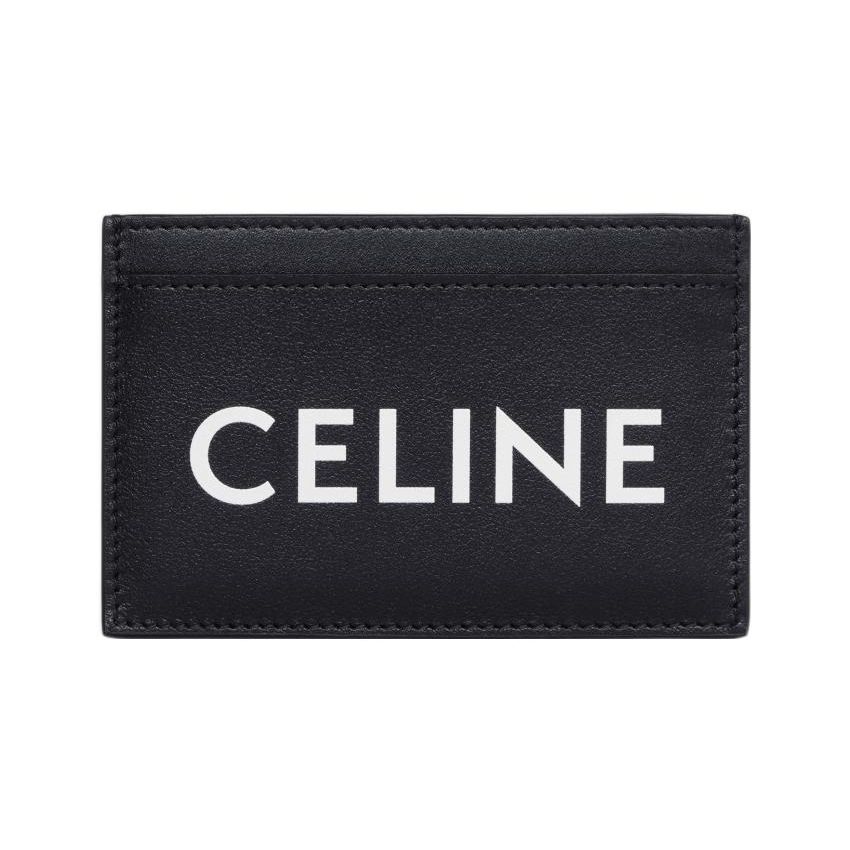 Celine Printed Smooth Calfskin Card Holder Men Accessories Black 10B703DMF-38SI Box(Basic Set+Box)