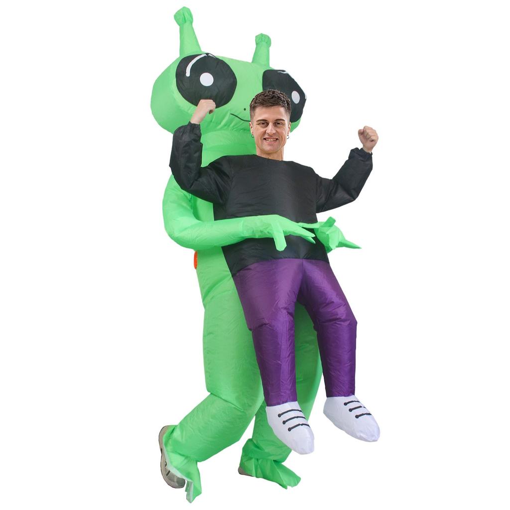 Halloween Inflatable Costume Ghost Carry-On Alien Santa Claus Hugger Funny Inflatable Suits for Parties And Events