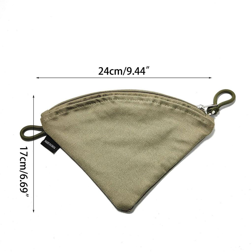 Uchwyt na filtry do kawy Wygodna torba do przechowywania Organizery na filtry do kawy Przenośne etui na filtry na kemping i podróże