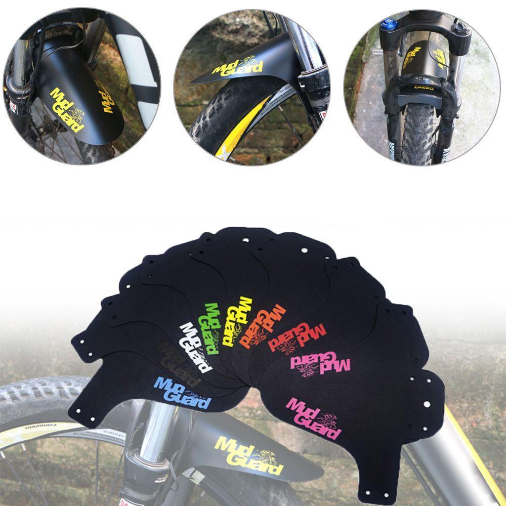 

Front MTB Bicycle Wings Mud Guard Cycling Bicycle Fender Bike Accessories синий