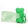Pet Dog Poop Bag Bone Shape Dispenser Waste Garbage Carrier Holder Dispensers Poop Bag Dogs Trash Cleaning Tool Pet Products LS