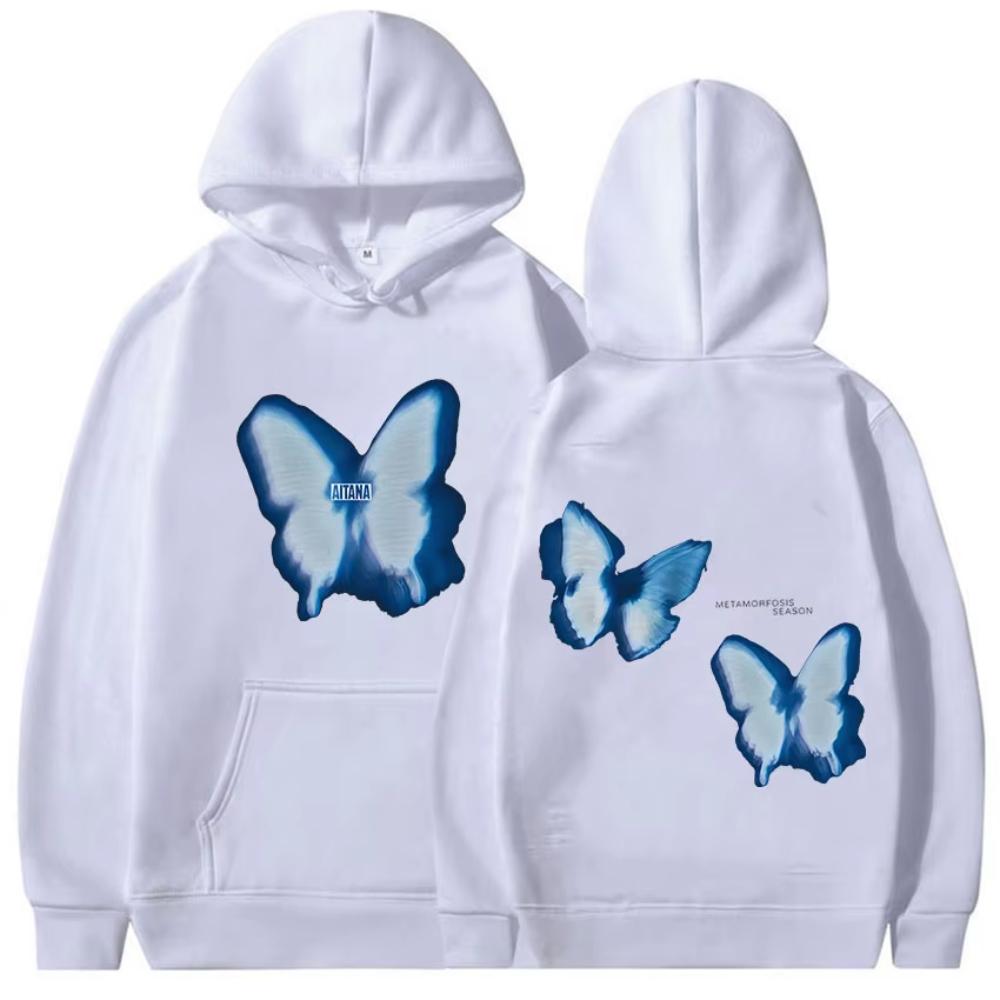 Aitana Metamorfosis Album Tour Merch Hoodies Unisex Clothing Oversized Sweatshirt Fashion High Quality Fleece Hoody