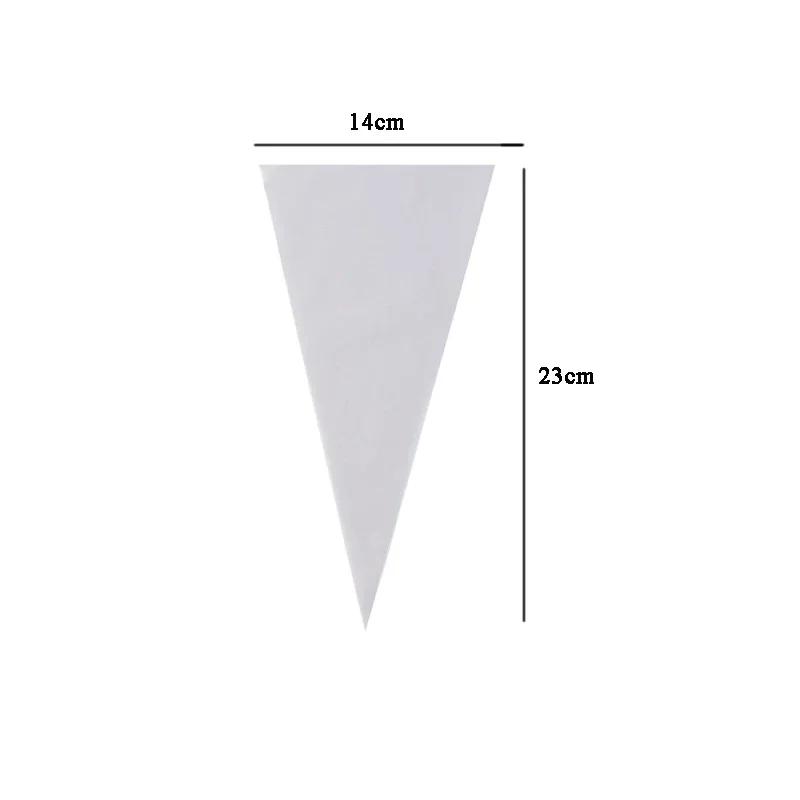 100pcs Cake Cream Bags Disposable Piping Bags Pastry Bags Cream Decoration Home Kitchen Bakery Accessories Cake Decorating Tools