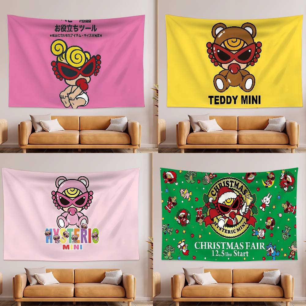 HHysteric MMini Tapestry Wall Hanging Tapestry Art Deco Blanket Curtain Hanging At Home Bedroom Living Room Decor